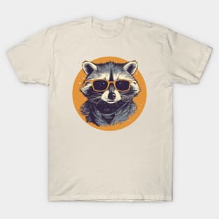 Racoon Wearing Sunglasses T-Shirt